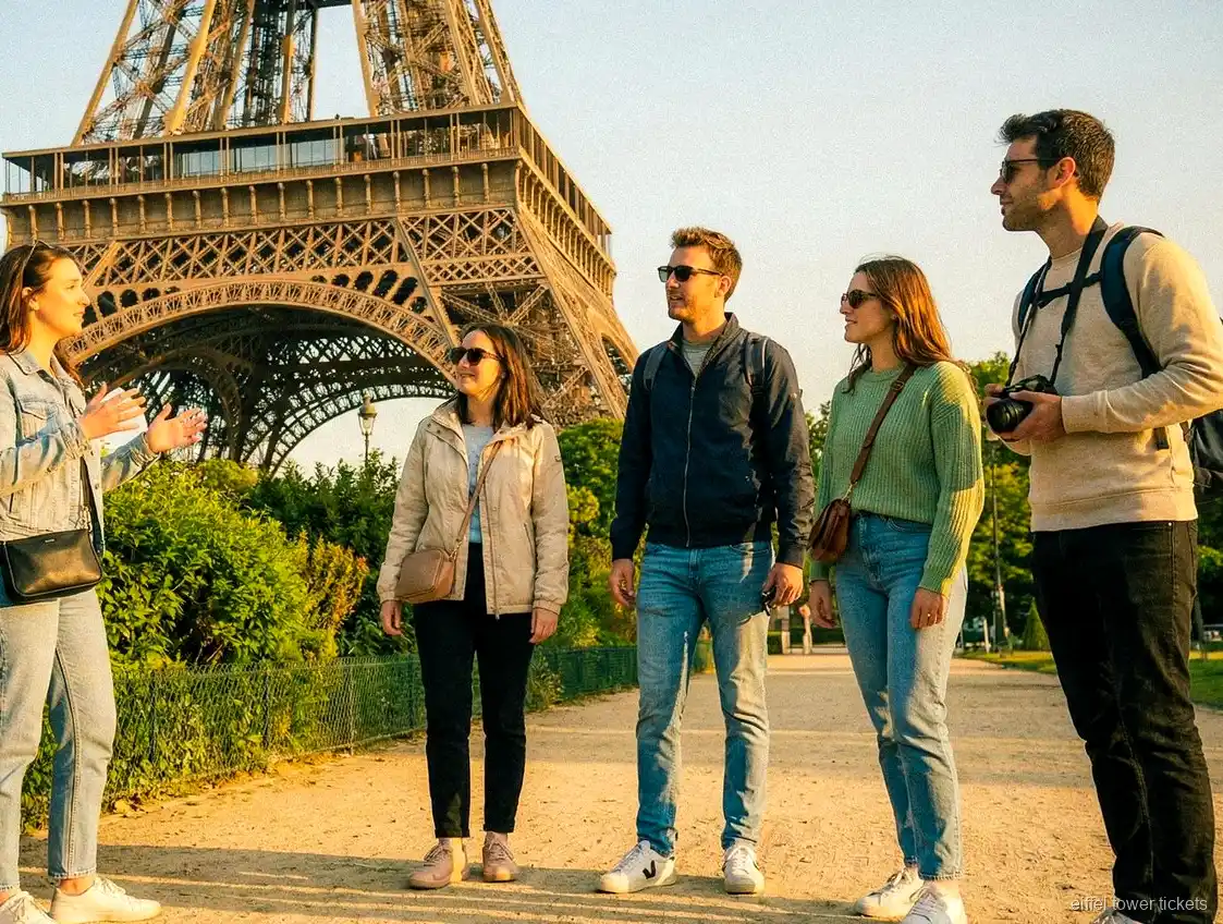 Rondvaart over de Seine langs de Eiffeltoren